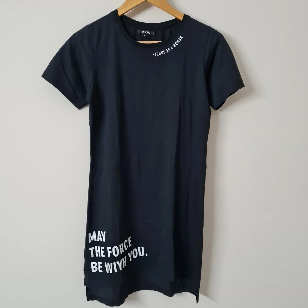 Size-M, Knitted LBD 'may the force be wiyh you' - Picture 2 of 6